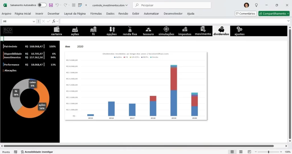 projeto de consultoria em excel